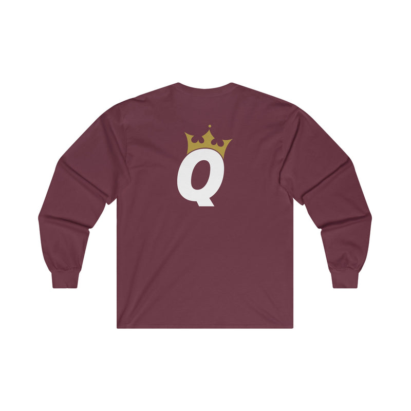 Queen of the Court® by Miramar® Unisex Ultra Cotton Long Sleeve Tee